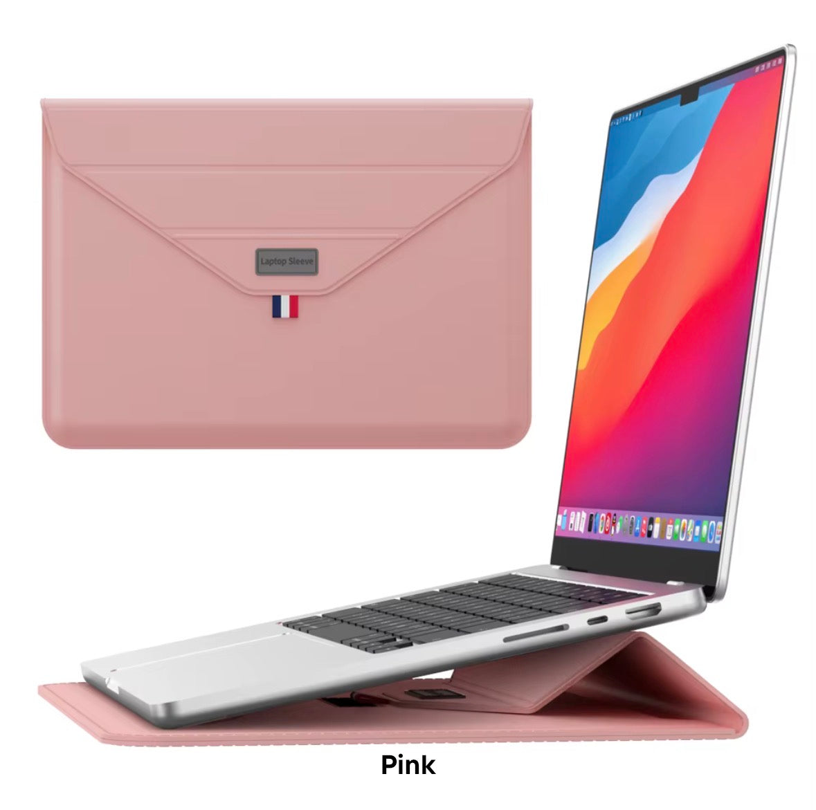 pink laptop sleeve