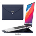 dark blue laptop sleeve